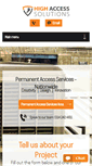 Mobile Screenshot of highaccesssolutions.co.uk